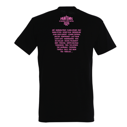 T-shirt Affiche PDB 2025 + LineUp