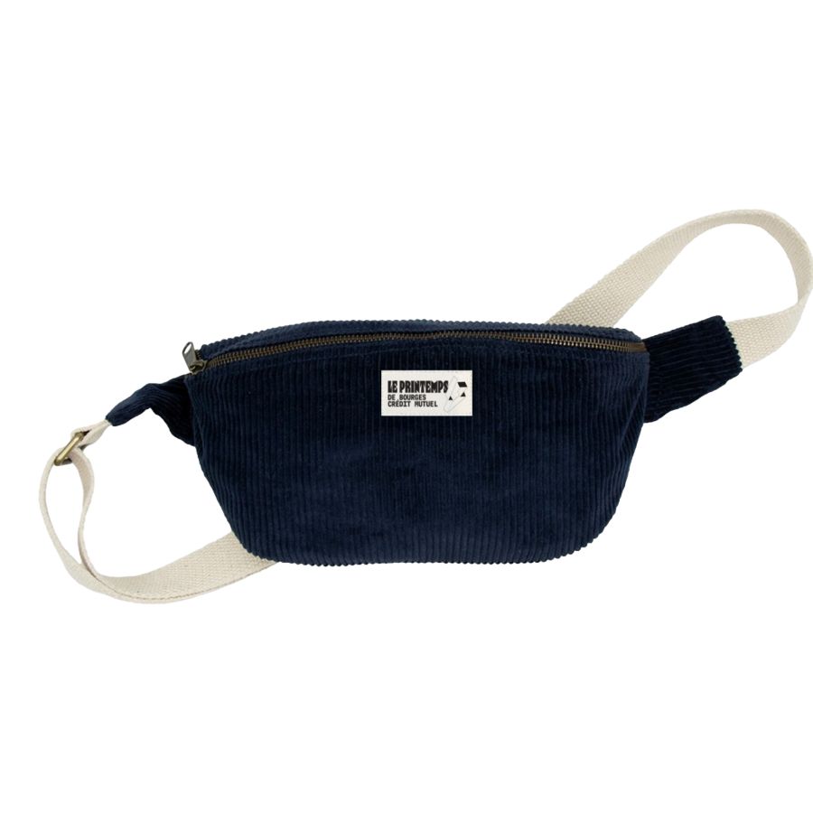 Banane Studio by Hintbagen velour BLEU MARINE PDB