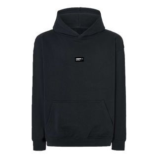 Sweat à Capuche Oversize NOIR Eclair Gonflante