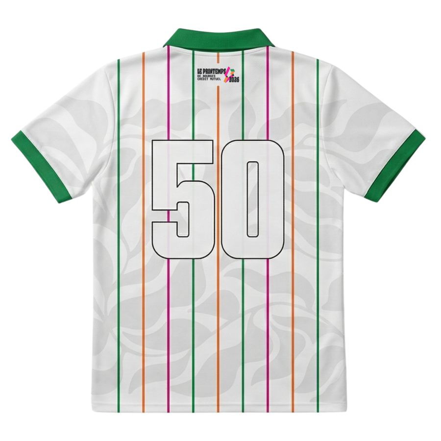 Maillot Enfant style football Printemps de Bourges 2026 – 50e édition