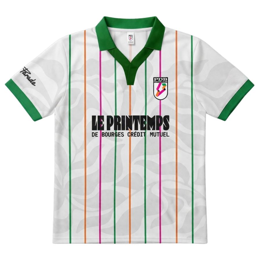 Maillot style football Printemps de Bourges Crédit Mutuel 2026 – 50e édition