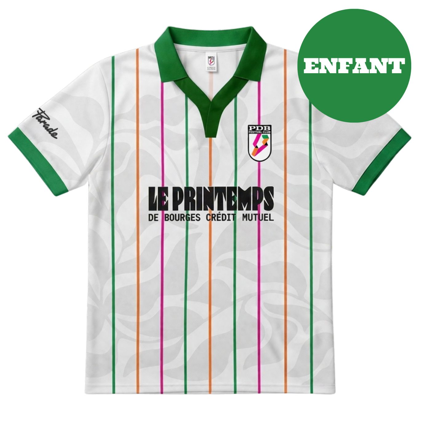Maillot Enfant style football Printemps de Bourges Crédit Mutuel 2026 – 50e édition