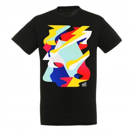 T-shirt affiche noir Printemps de Bourges 2018