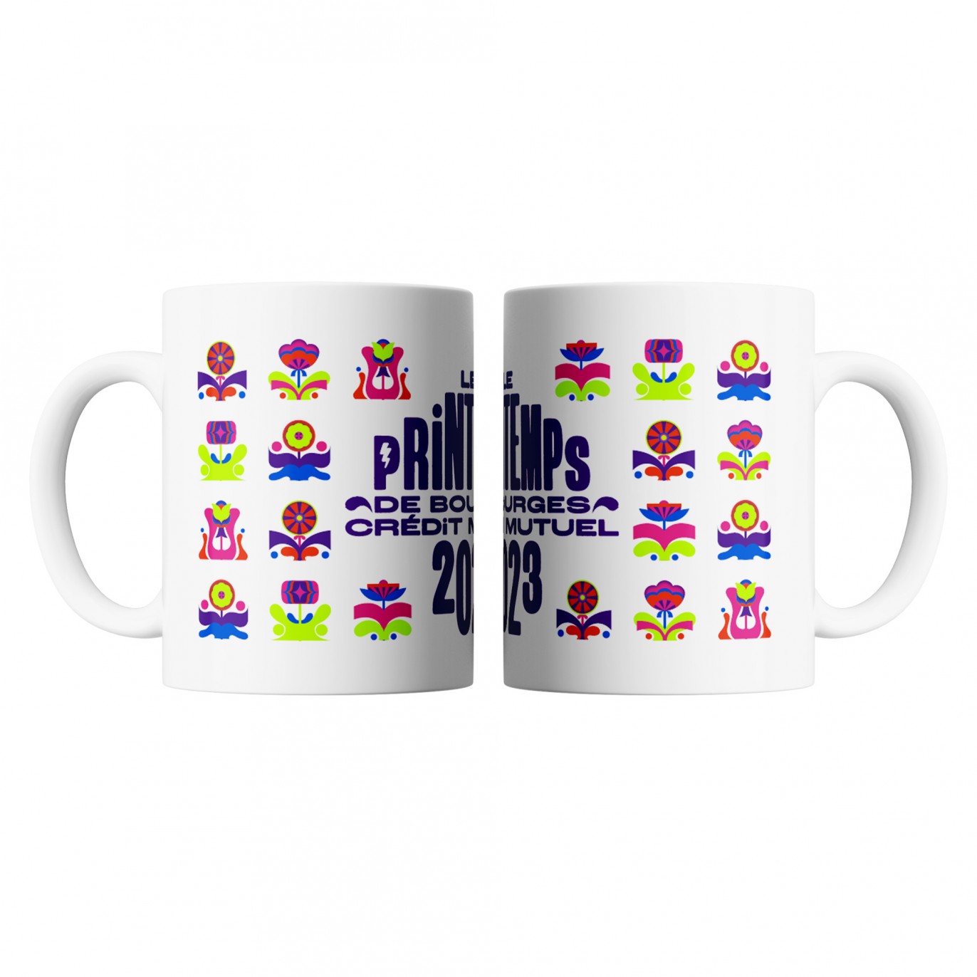 Mug Affiche Fleurs 2023